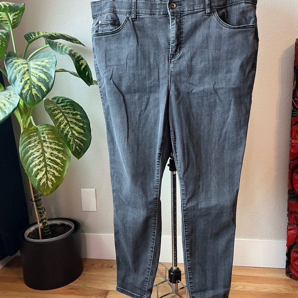 Torrid stripe skinny jeans